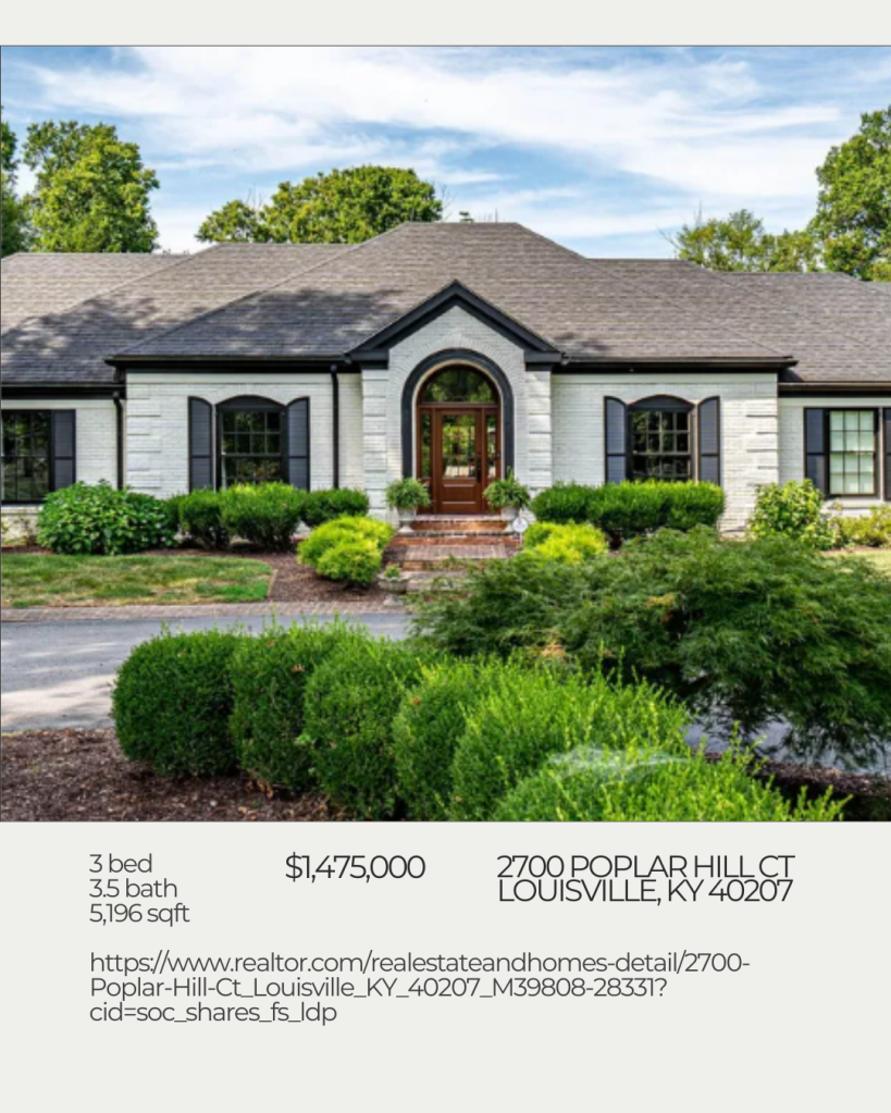 2700 Popular Hill Ct if I lived here