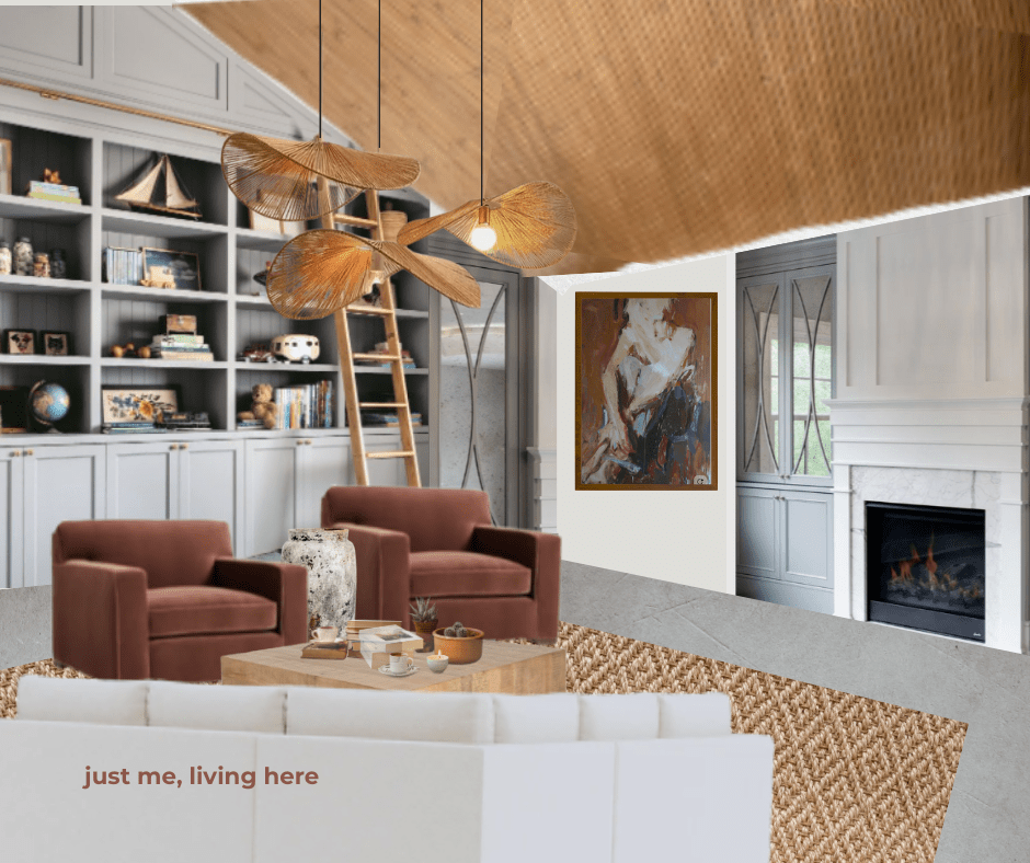 if I lived here: 2700 Poplar Hill Court “Doorlandia” living&nbsp;room