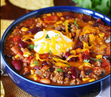 just me, cooking taco&nbsp;chili