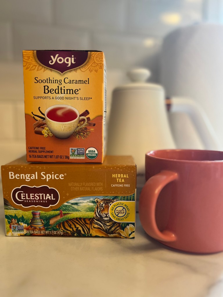 Fall also means tea season for me. A cozy cup of caramel or cinnamon tea in the evening, enjoyed out on the front porch with that first cool breeze, feels dreamy. Bengal Tea in particular is a favorite because it’s warm, spicy, and just a little exotic. Add a splash of milk and it’s perfection. If you’re not a tea person, trust me on this one: Bengal Tea might just change your mind.