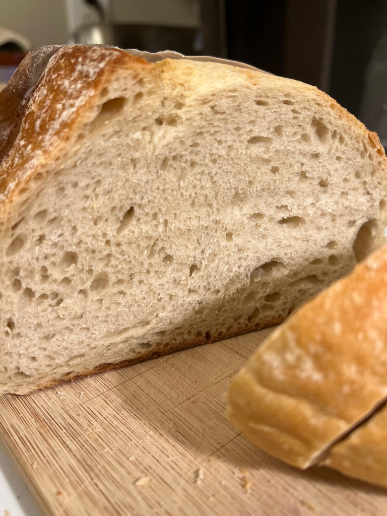 Texture of Costco's Rustic Italian Loaf